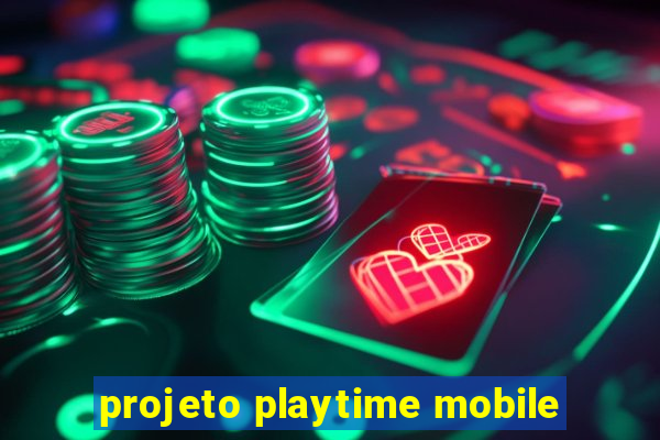 projeto playtime mobile